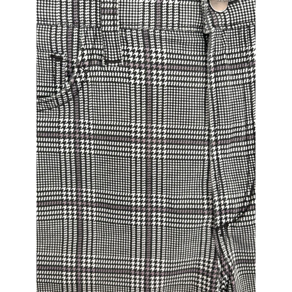 Joe's Jeans Callie High Rise Bootcut Plaid Pants 29 8 Black Cavendish Check Crop - Picture 8 of 8